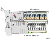 ★手数料０円★広島市安佐南区大町東１丁目 月極駐車場